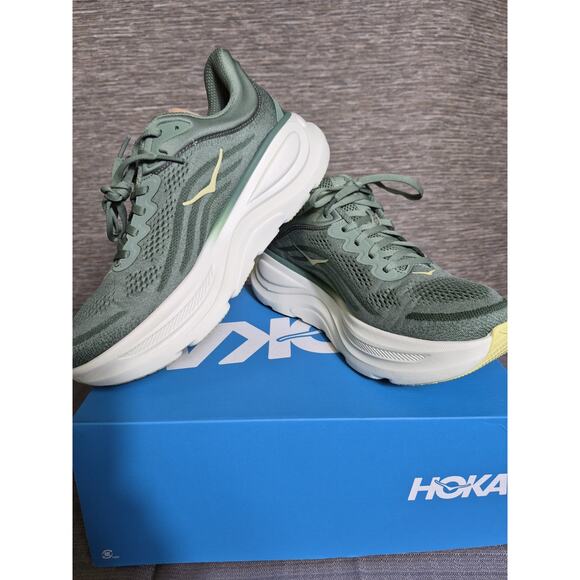 Hoka One One Other - Hoka One One M Bondi 9 Mens Size 9D Succulent Fern Running Shoes 1162011 NEW